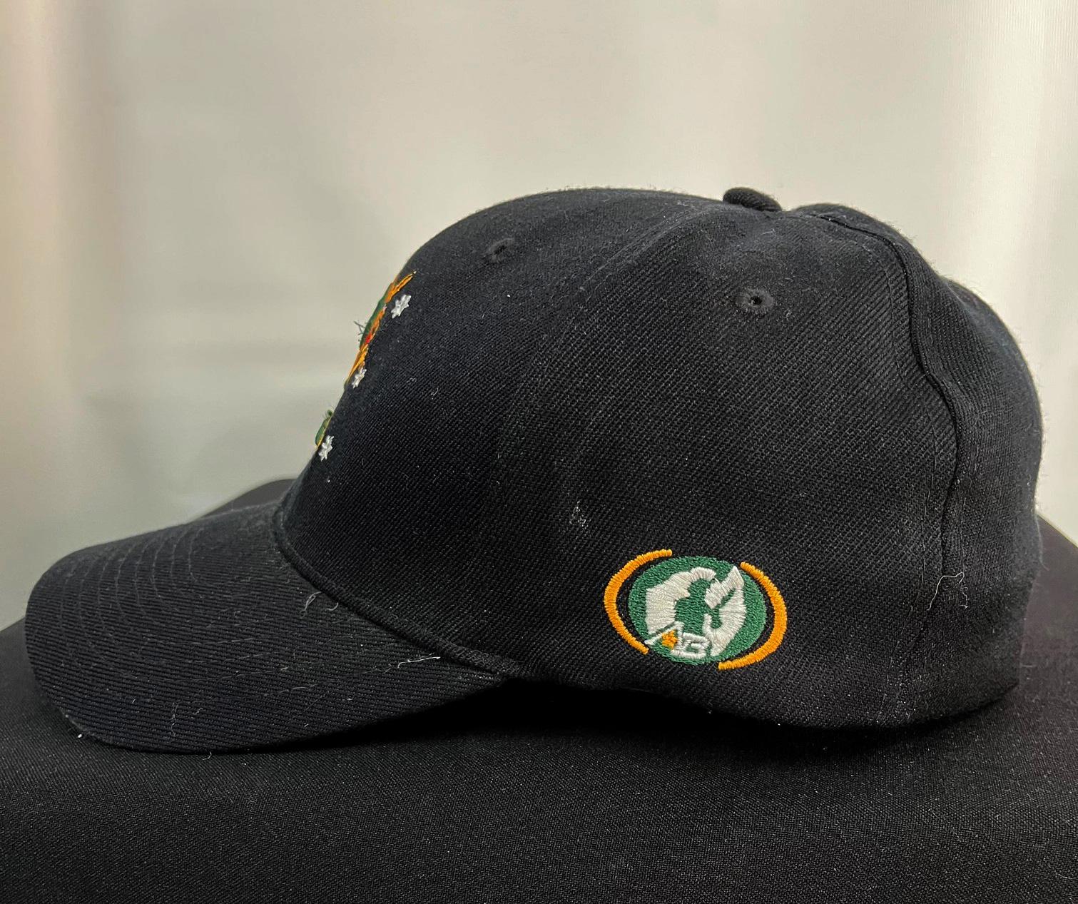 Matthew Sheldon-Collins' Australian Team baseball cap (side)