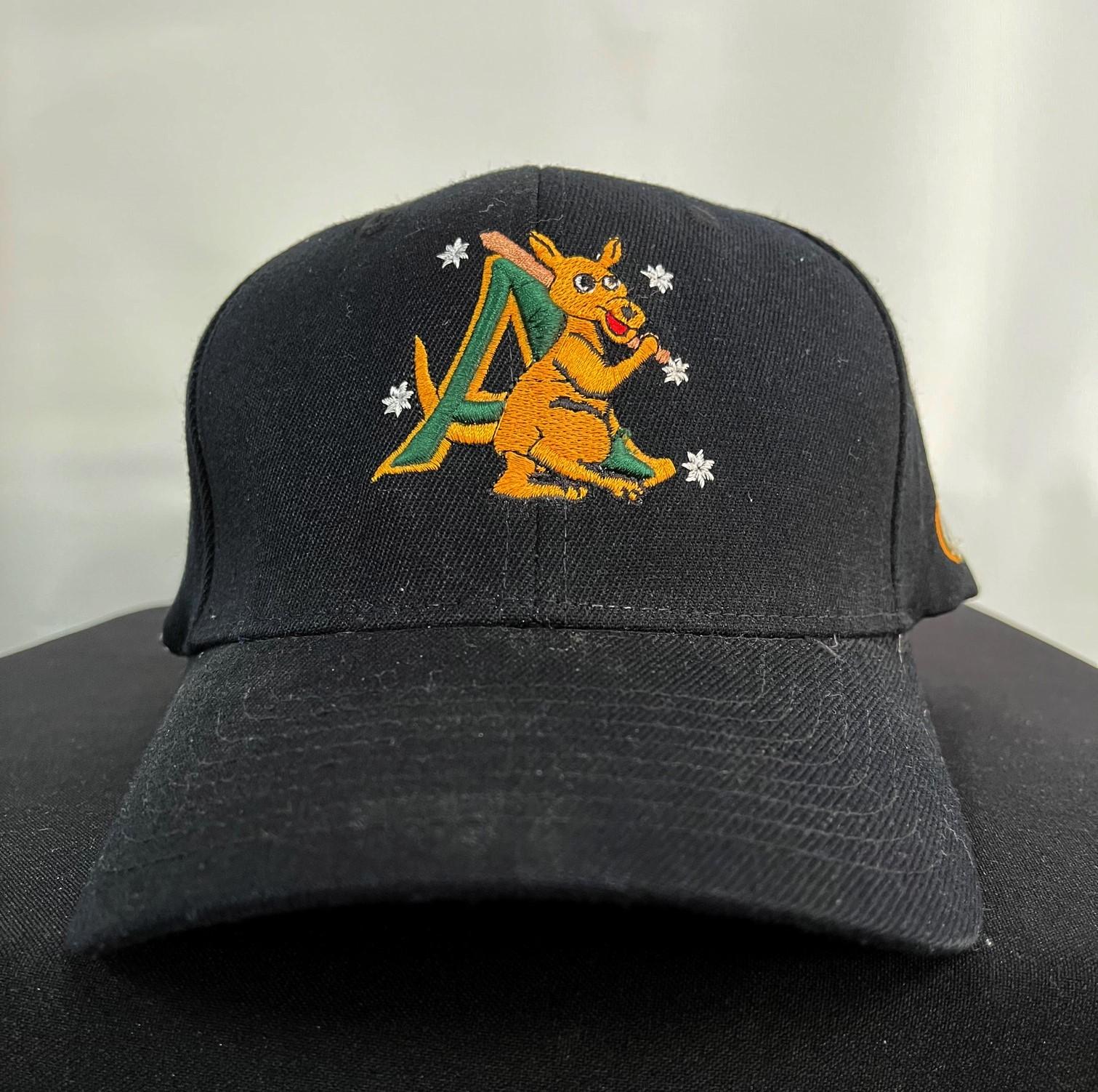 Matthew Sheldon-Collins' Australian Team baseball cap.