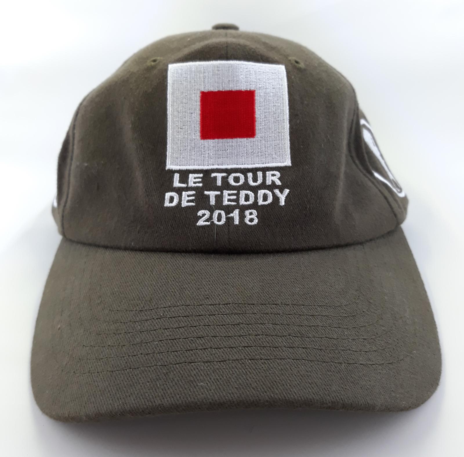 Le Tour de Teddy commemorative fashion cap.