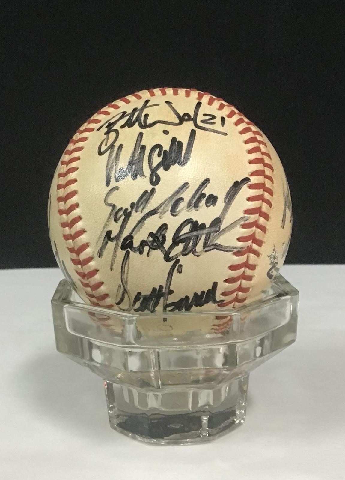 1994/95 ABL Championship Series baseball signed by Perth Heat players