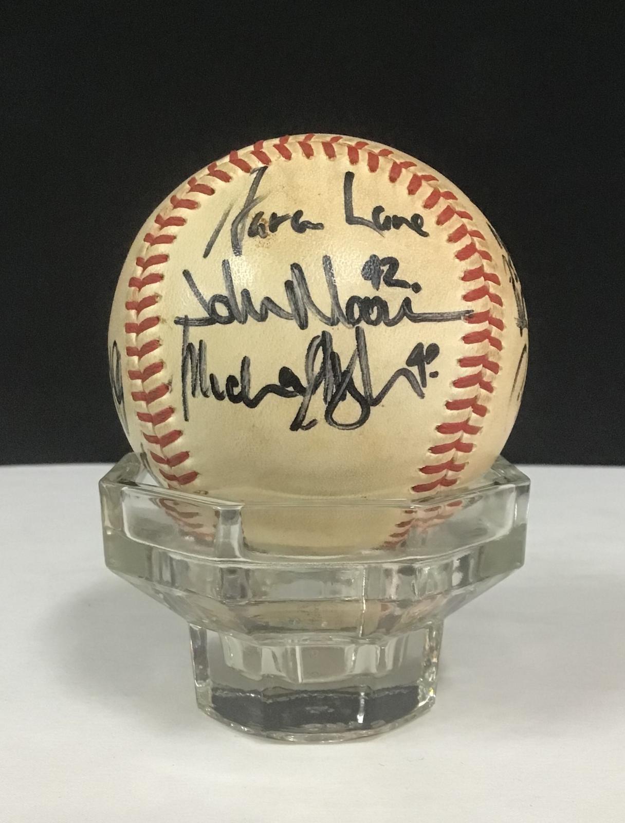 1994/95 ABL Championship Series baseball signed by Perth Heat players