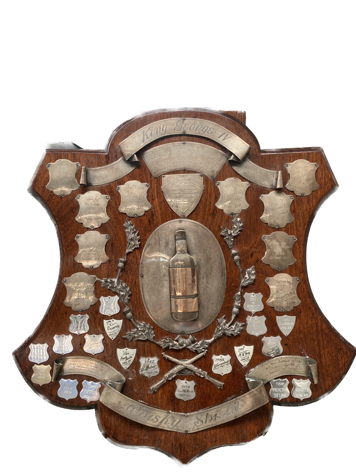 King George IV Whiskey Shield Trophy