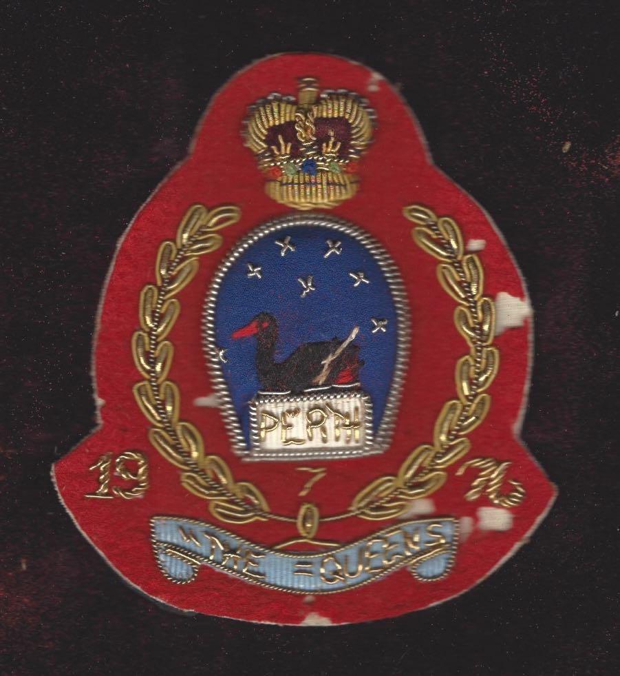 Jim Bye 1976 Queens badge