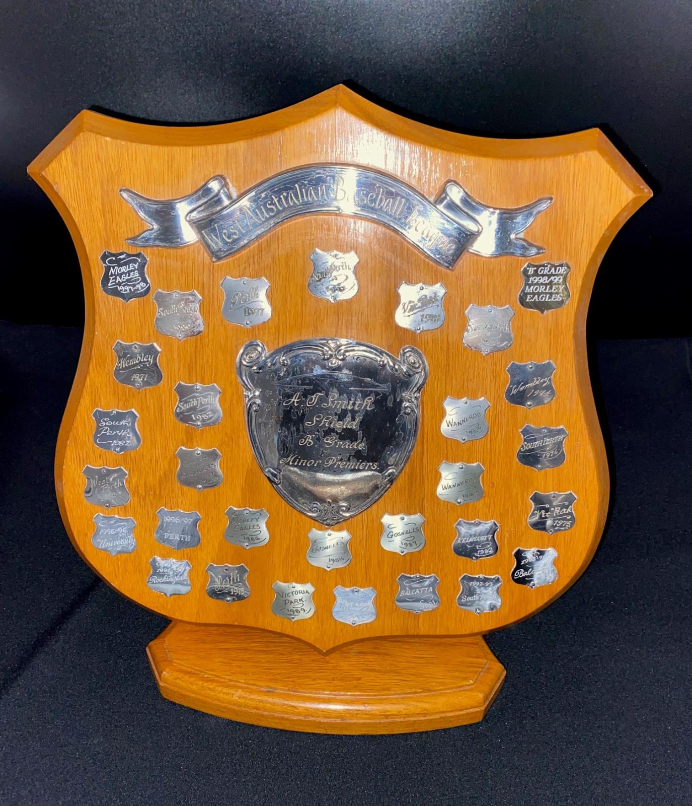 A.J. Smith Shield - WABL 'B' Grade Minor Premiers