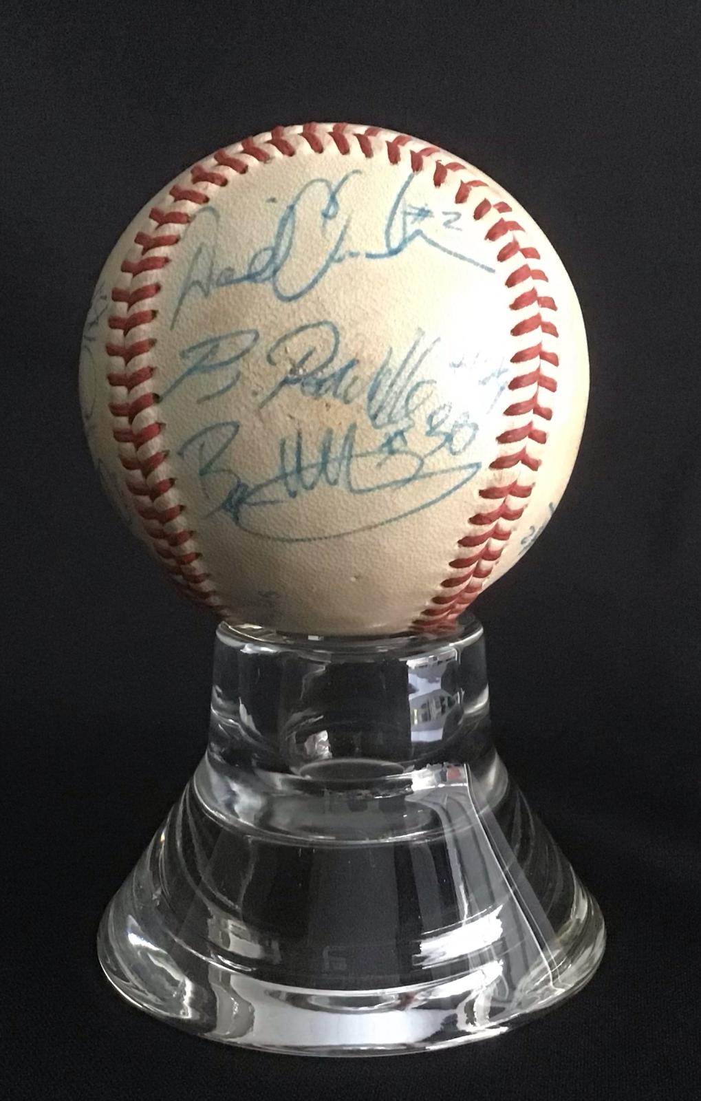 1994/95 ABL Championship Series baseball signed by Waverley Reds