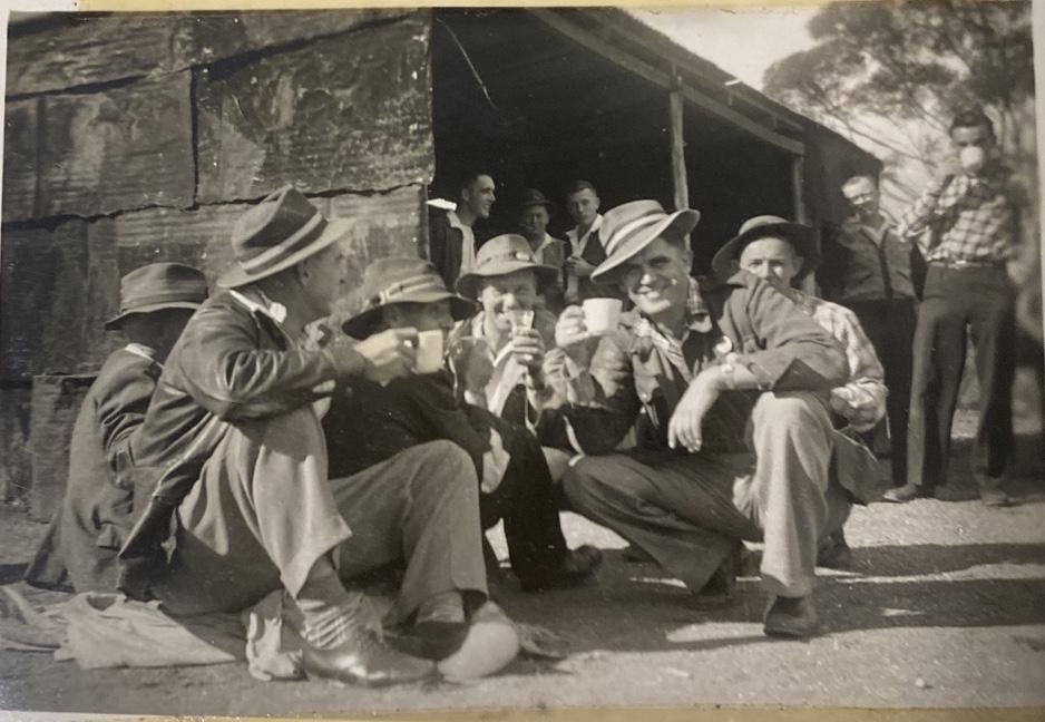 Mates at Southern Cross Rifle Range