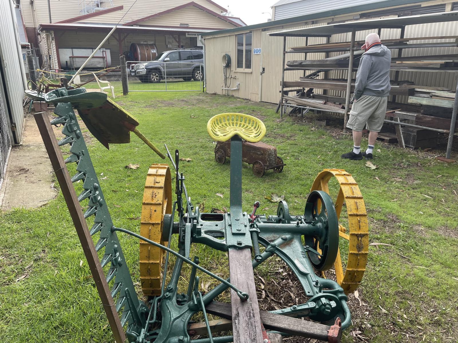 Mitchell Mower front view