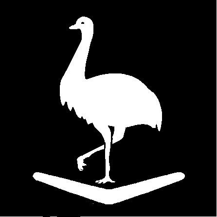 8 Australian Division formation sign - an Emu