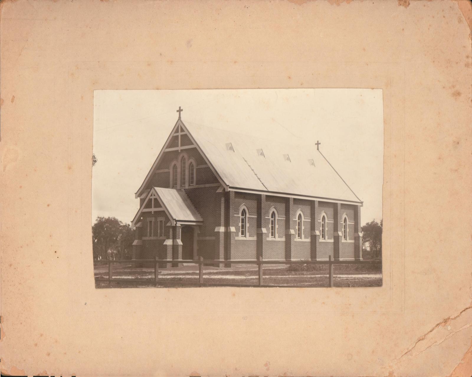 Right hand side of St Patrick's Catholic Church