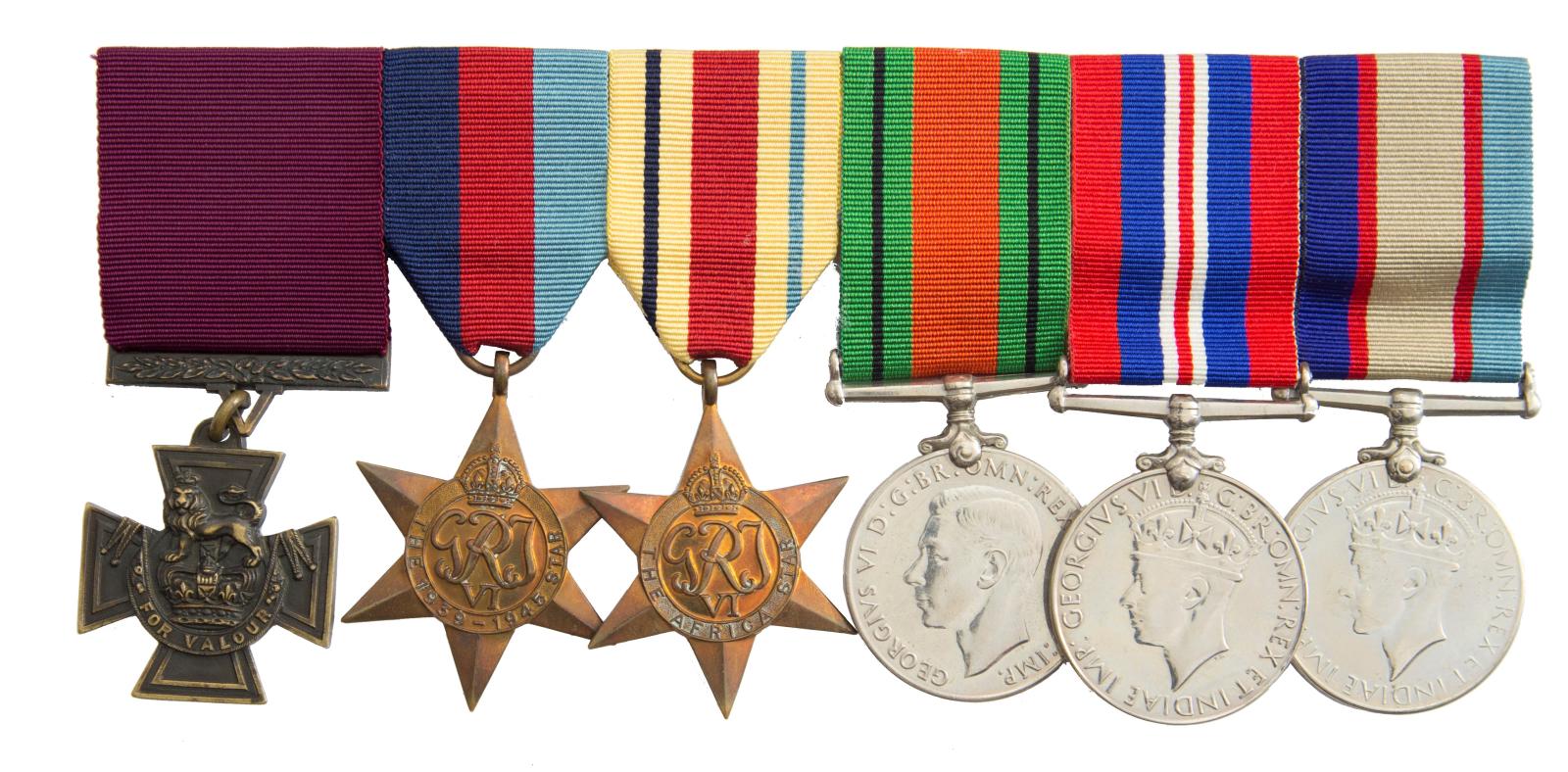 Percy Gratwick VC medal group