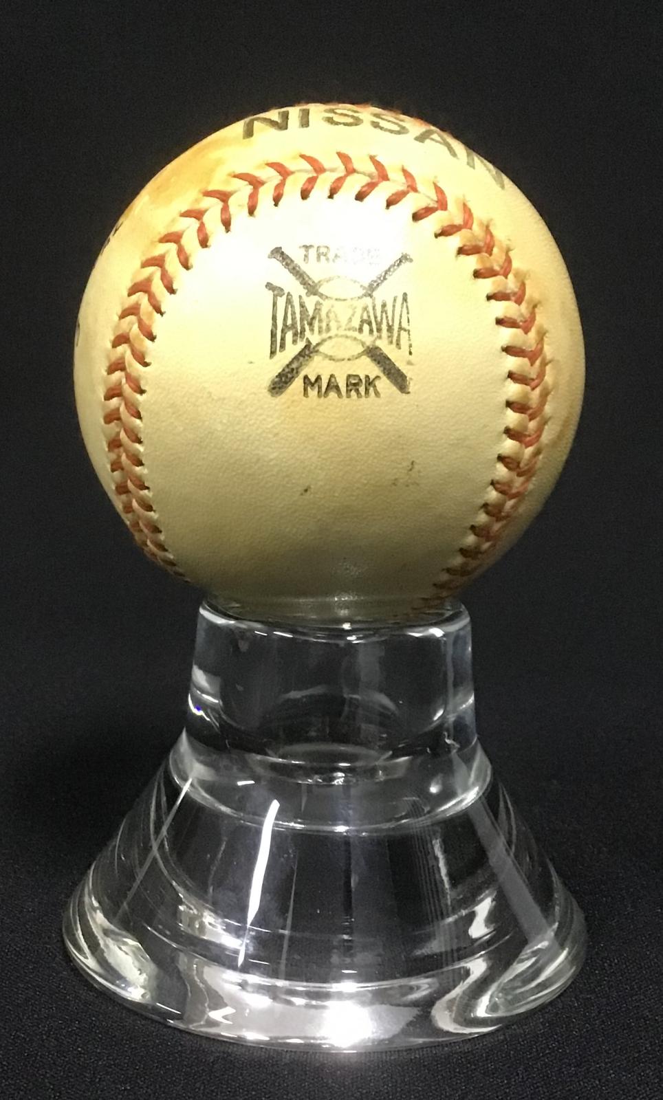 Match baseball from Nissan Motor Co. v. Australia game - Perth 1973