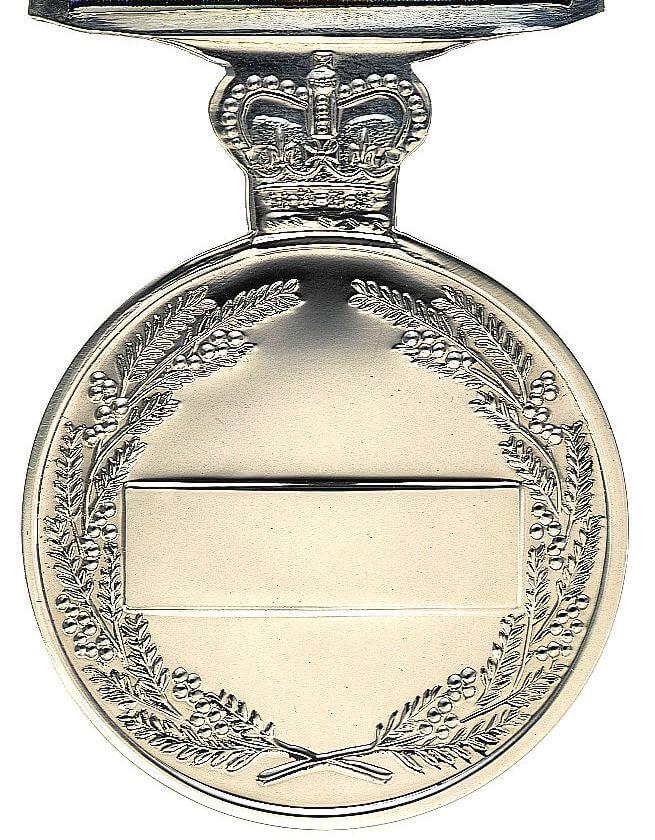 Australian Active Service medal 1945-1975 reverse