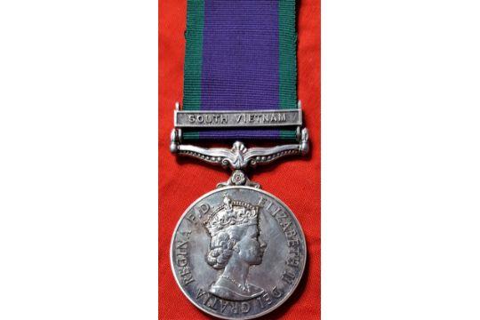 General Service medal (1962) with Vietnam clasp