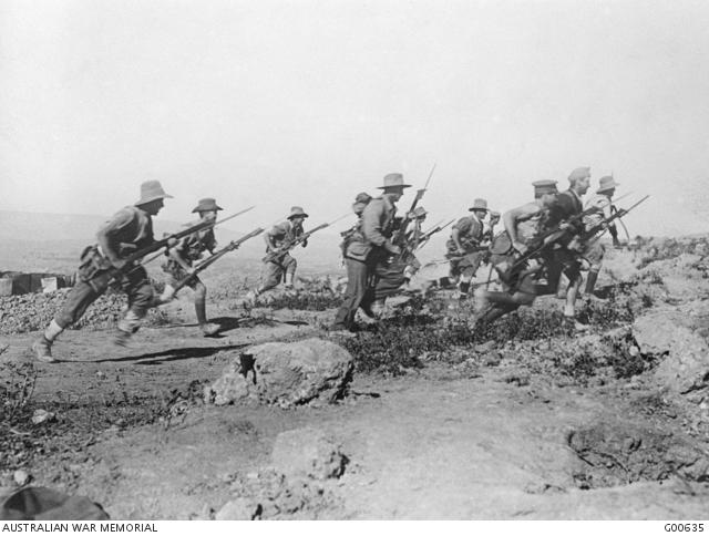 Gallipoli bayonet charge