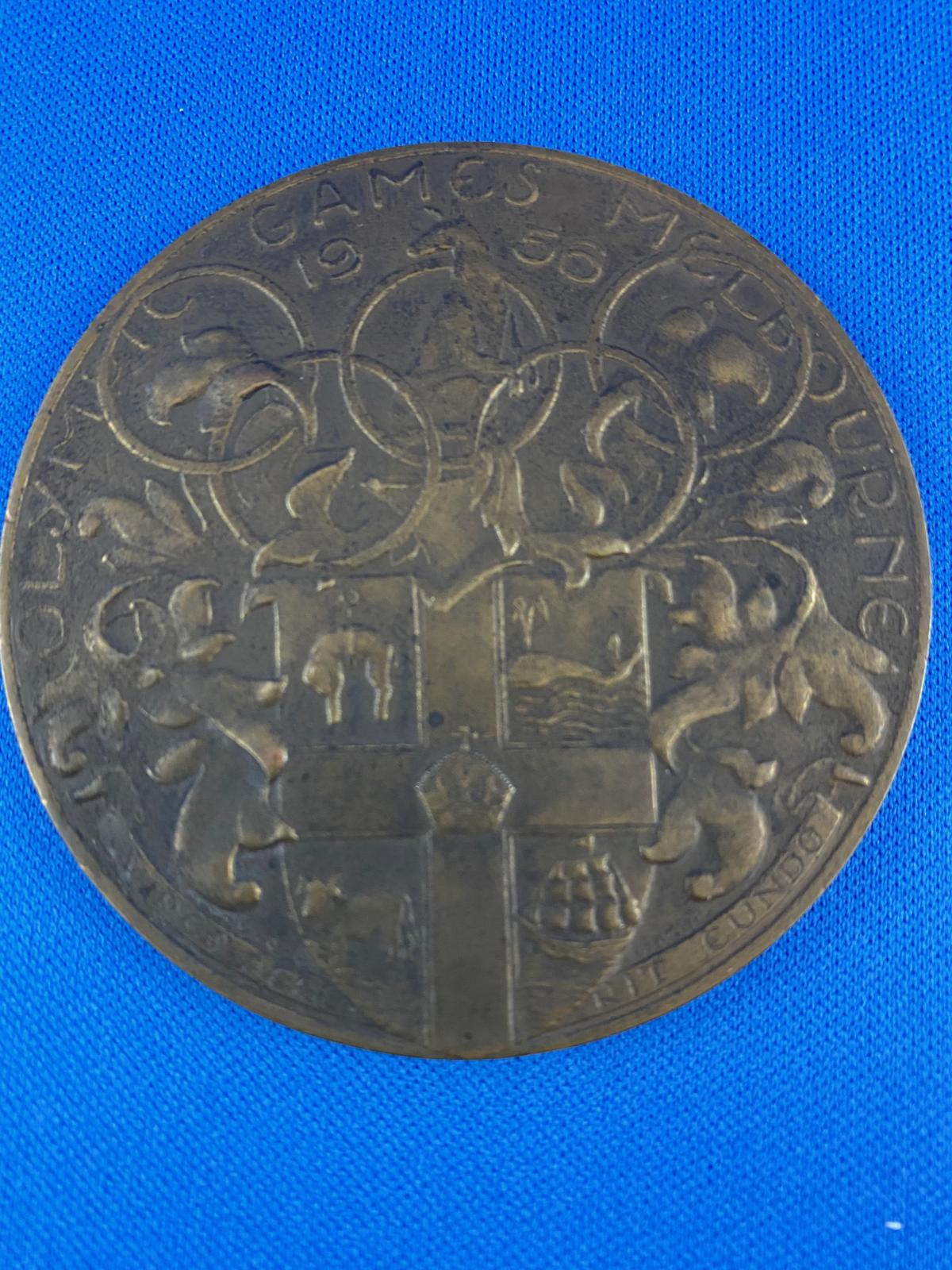 Melbourne Olympic Games medallion 