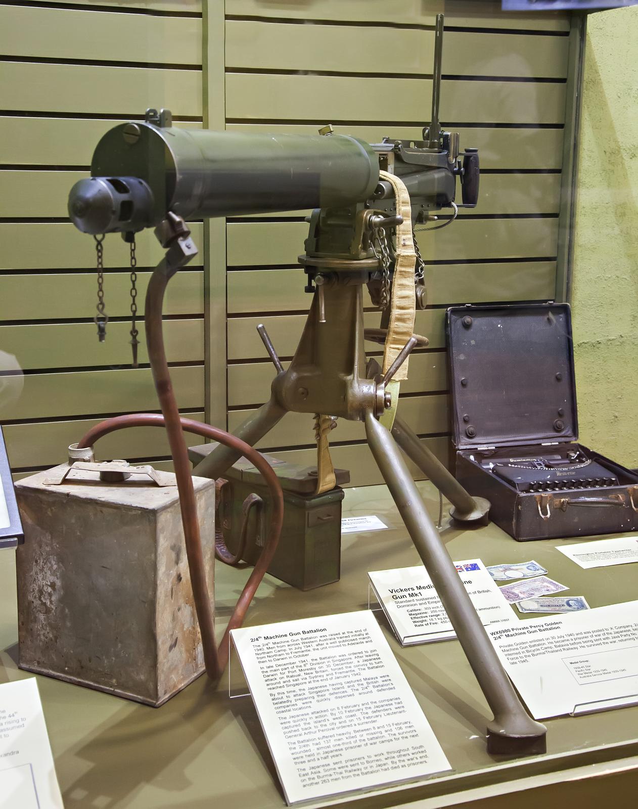 Vickers Medium Machine Gun