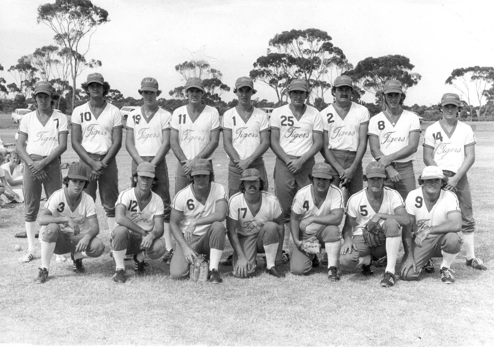 Goldfields Baseball League - Toyota Tigers Team