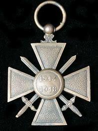 Reverse of a Croix de Guerre (France)