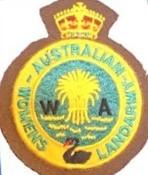 Western Australian initial Land Army badge