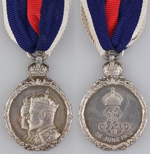 Edward VII Coronation Medal