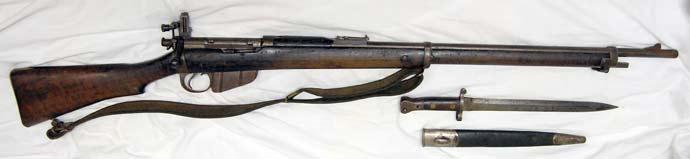 Magazine Lee-Enfield Mk1* and bayonet