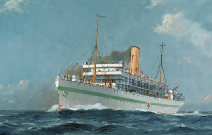 SS Kyarra as hospital ship