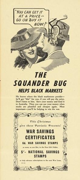 Squander Bug Poster