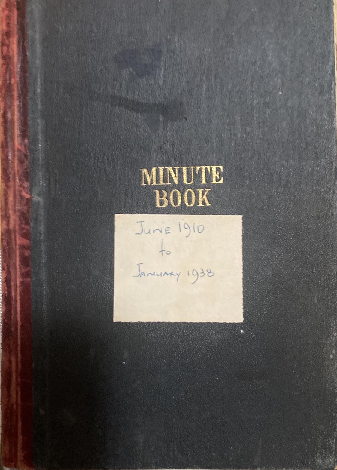 EDRU Minute Book