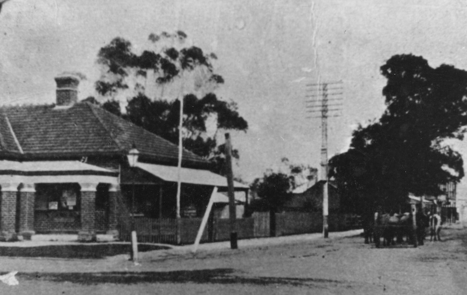 The Busselton Post and Telegraph Office 1916. 