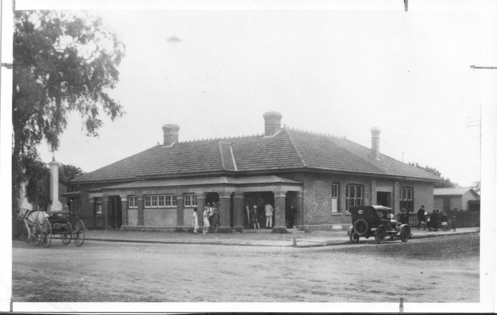 Busselton Post and Telegraph Office in the 1920s