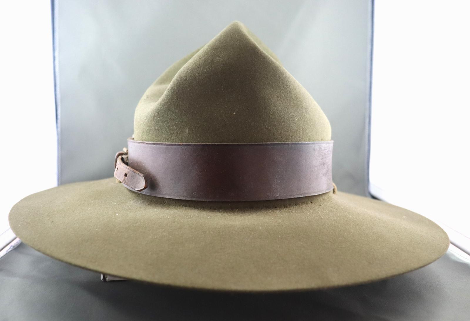 Back of Australian Wolf Cubs Boy Scouts Hat