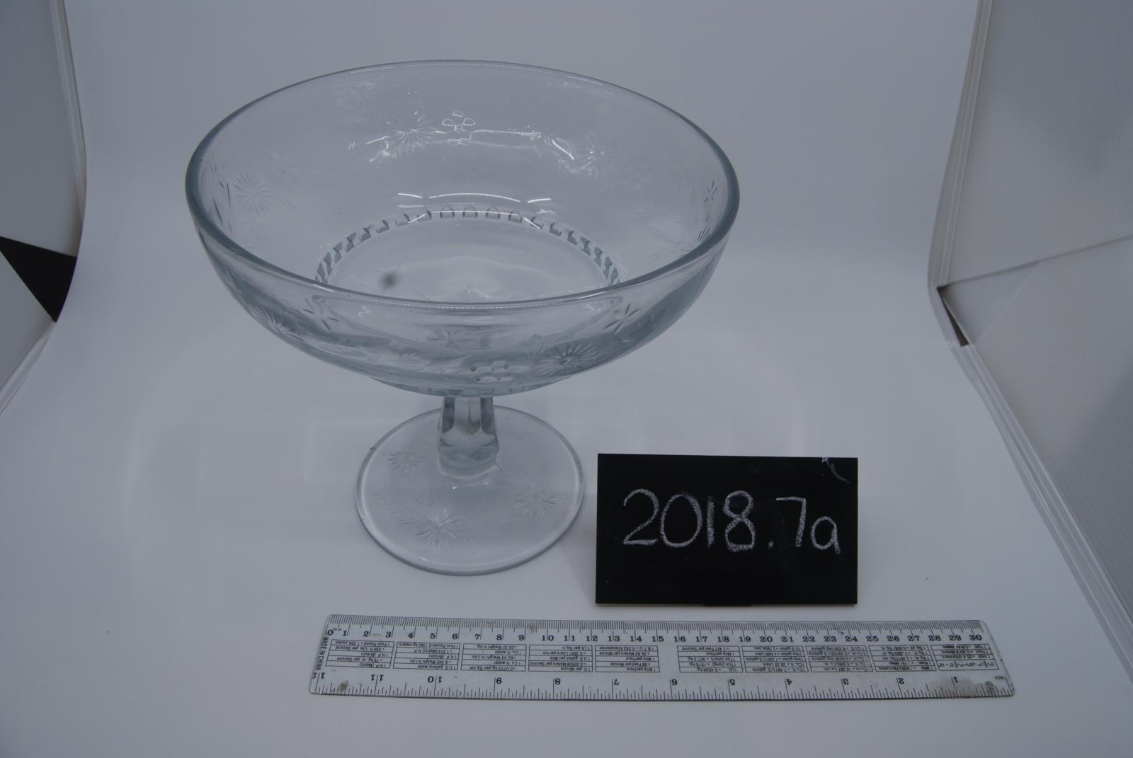Glass Compote base