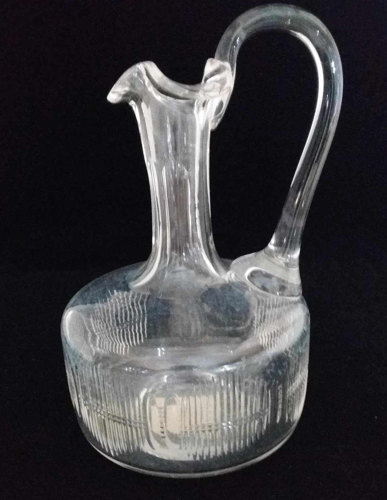 Pressed Glass Decanter