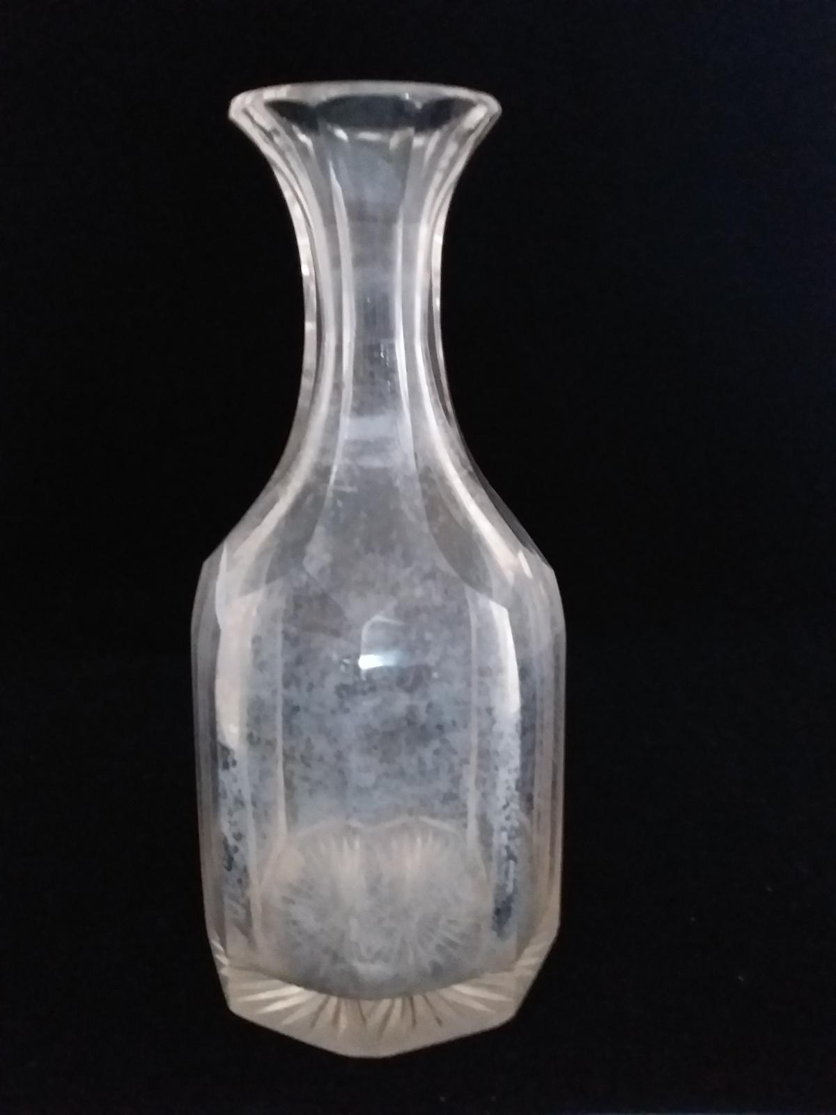 Pressed Glass Decanter