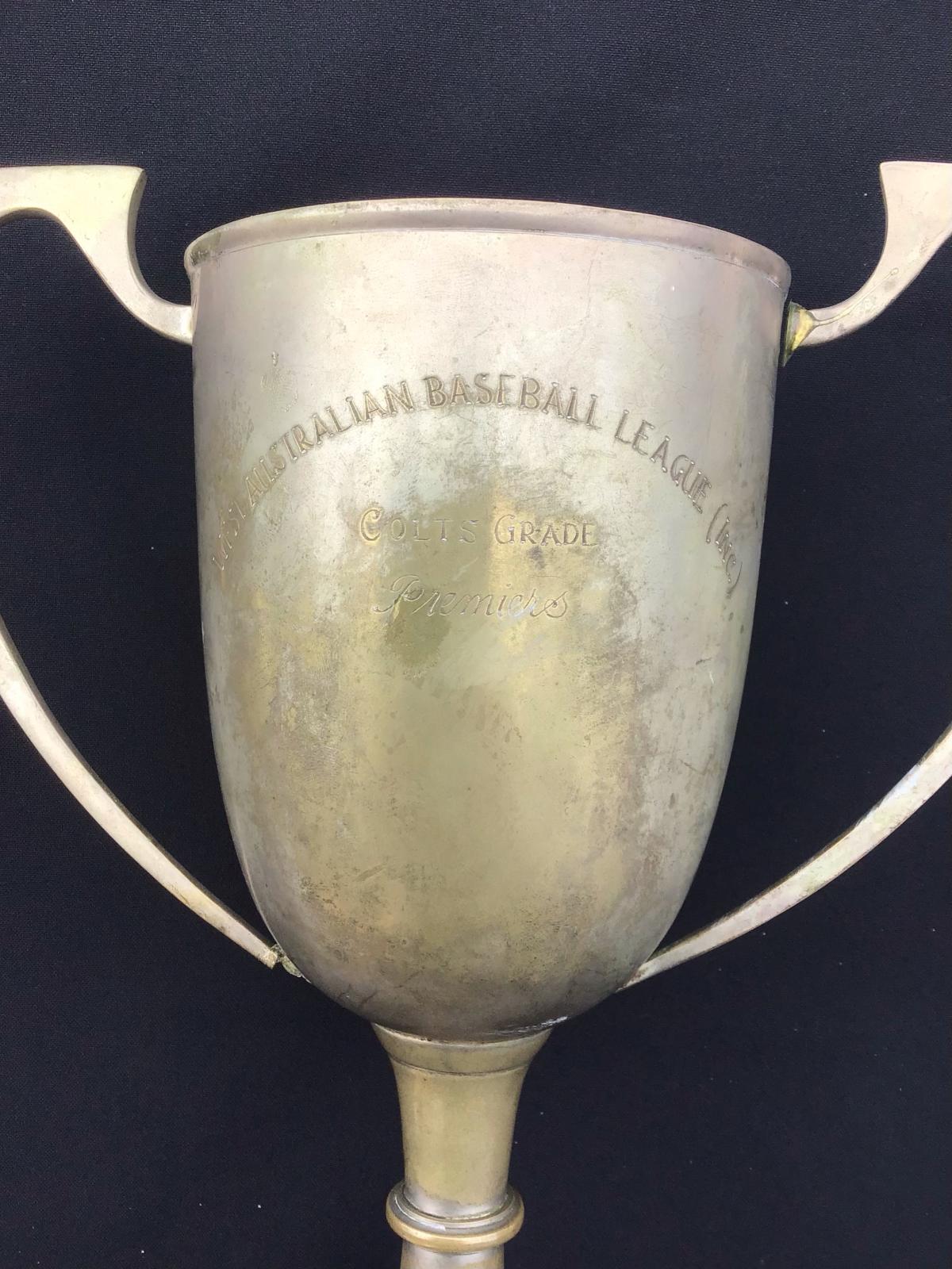 WABL Colts grade Premiers trophy –1992-1997