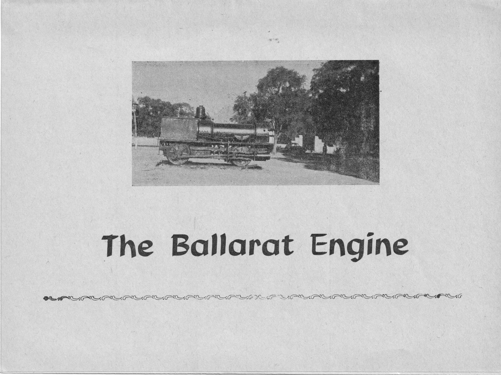 Ballarat Engine