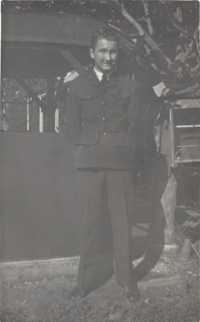 KT Richards in uniform