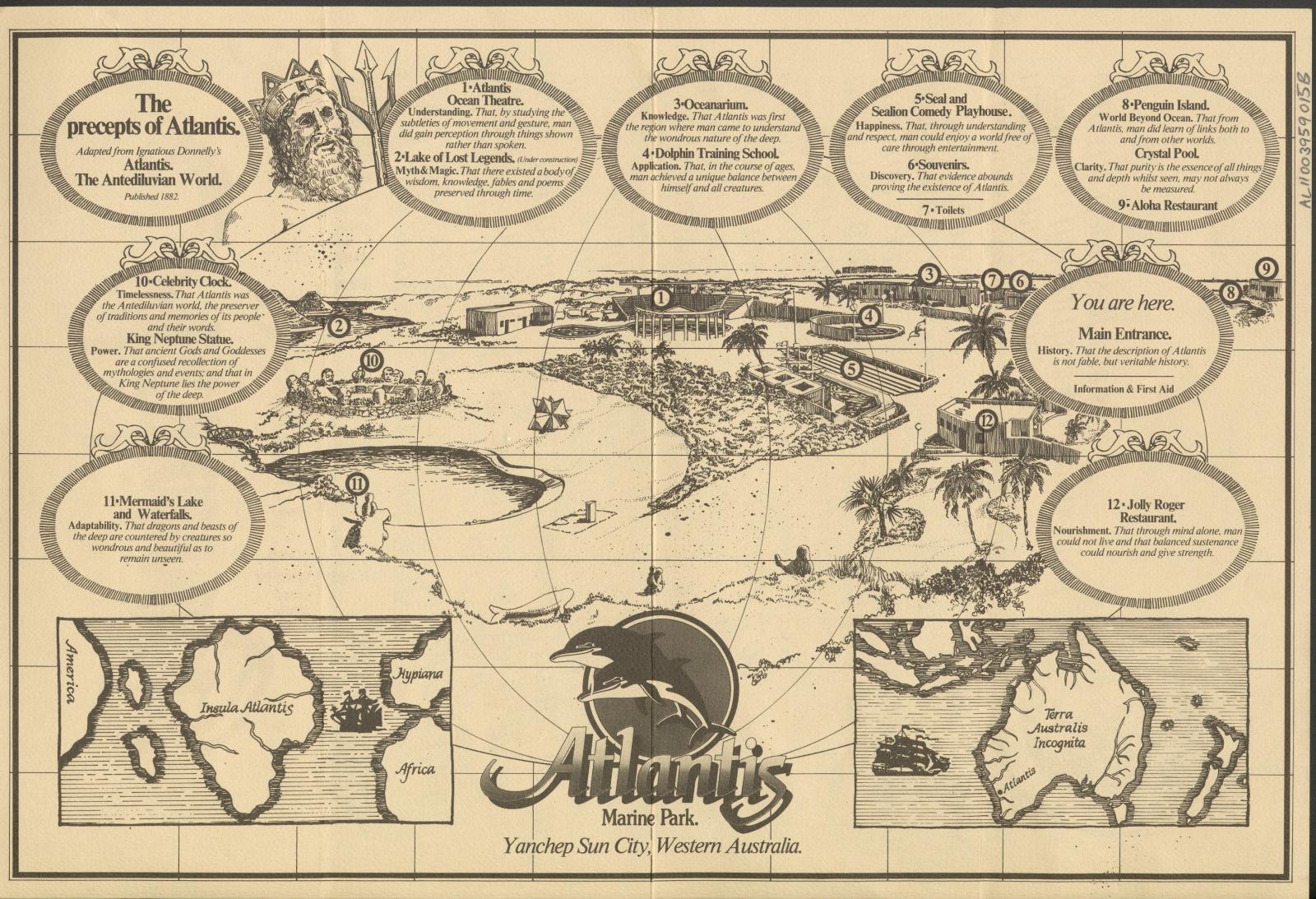 Archive 17.1b - Flyer Atlantis Marine Park map