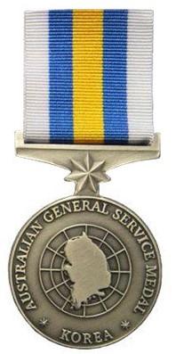 Australian General Service Medal for Korea