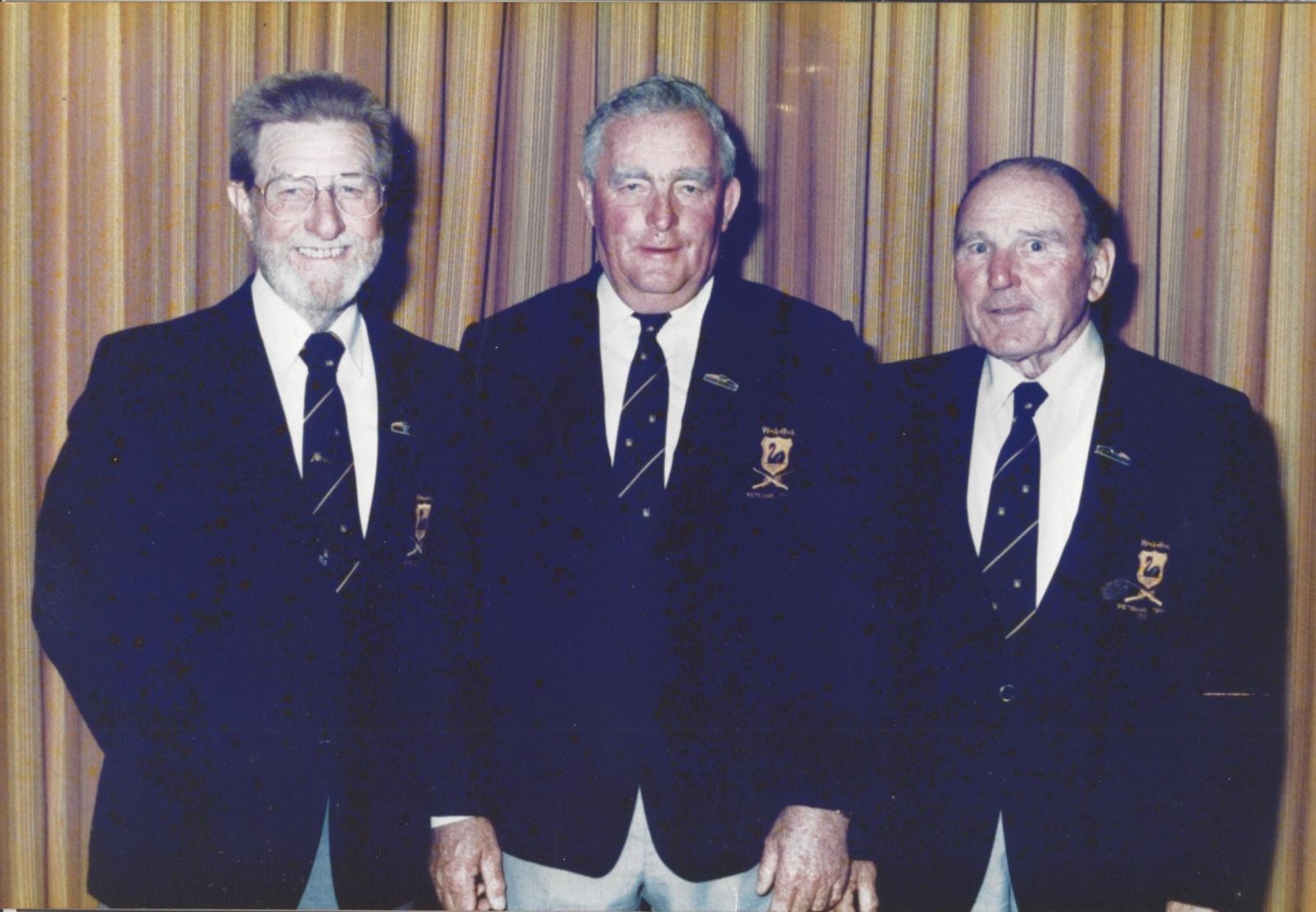 Perth Rifle Club Veterans Team members