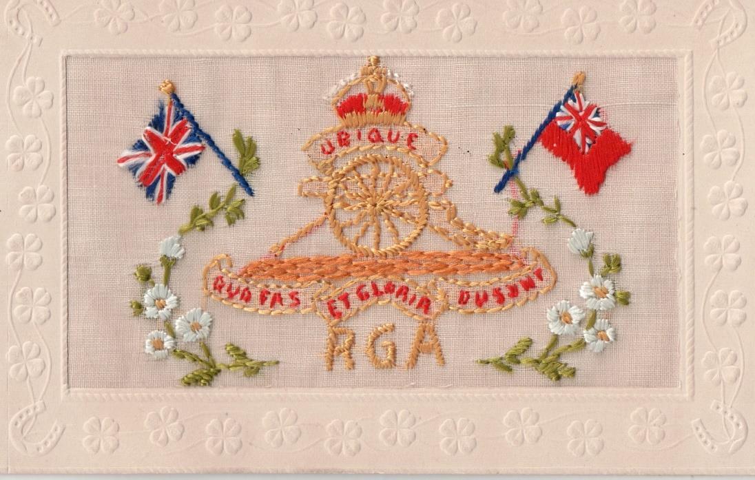 Embroidered Postcard