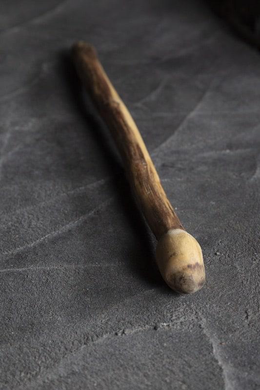 carved stick