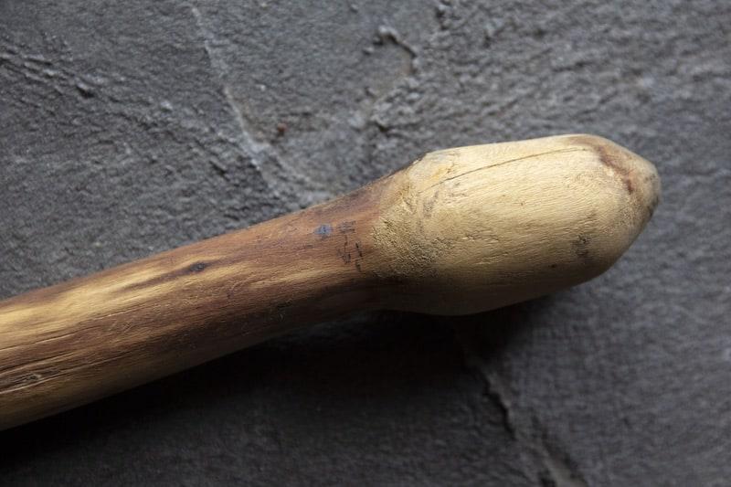 carved stick