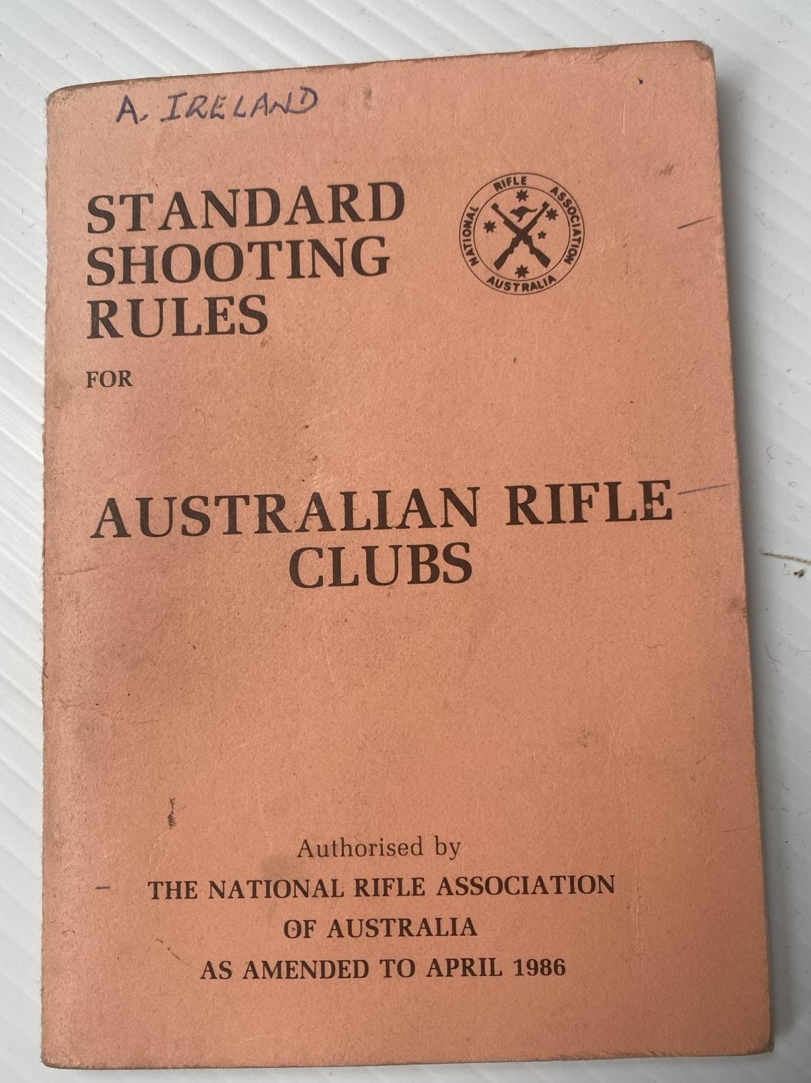 Rule book | Collections WA