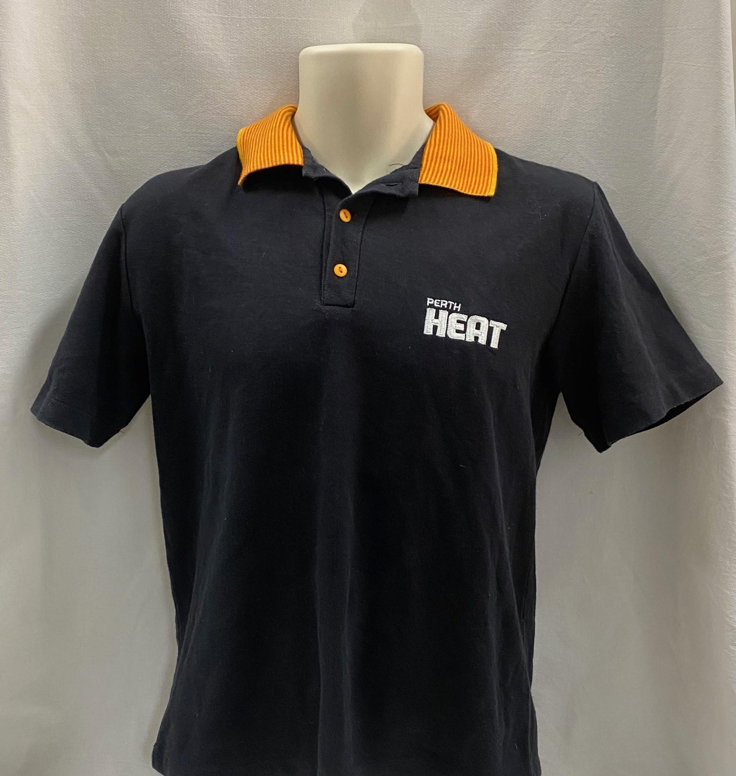 Perth Heat baseball team polo shirt (front)