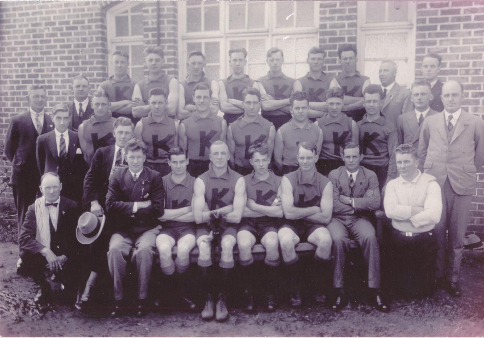 Katanning Football Carnival Team and Officials