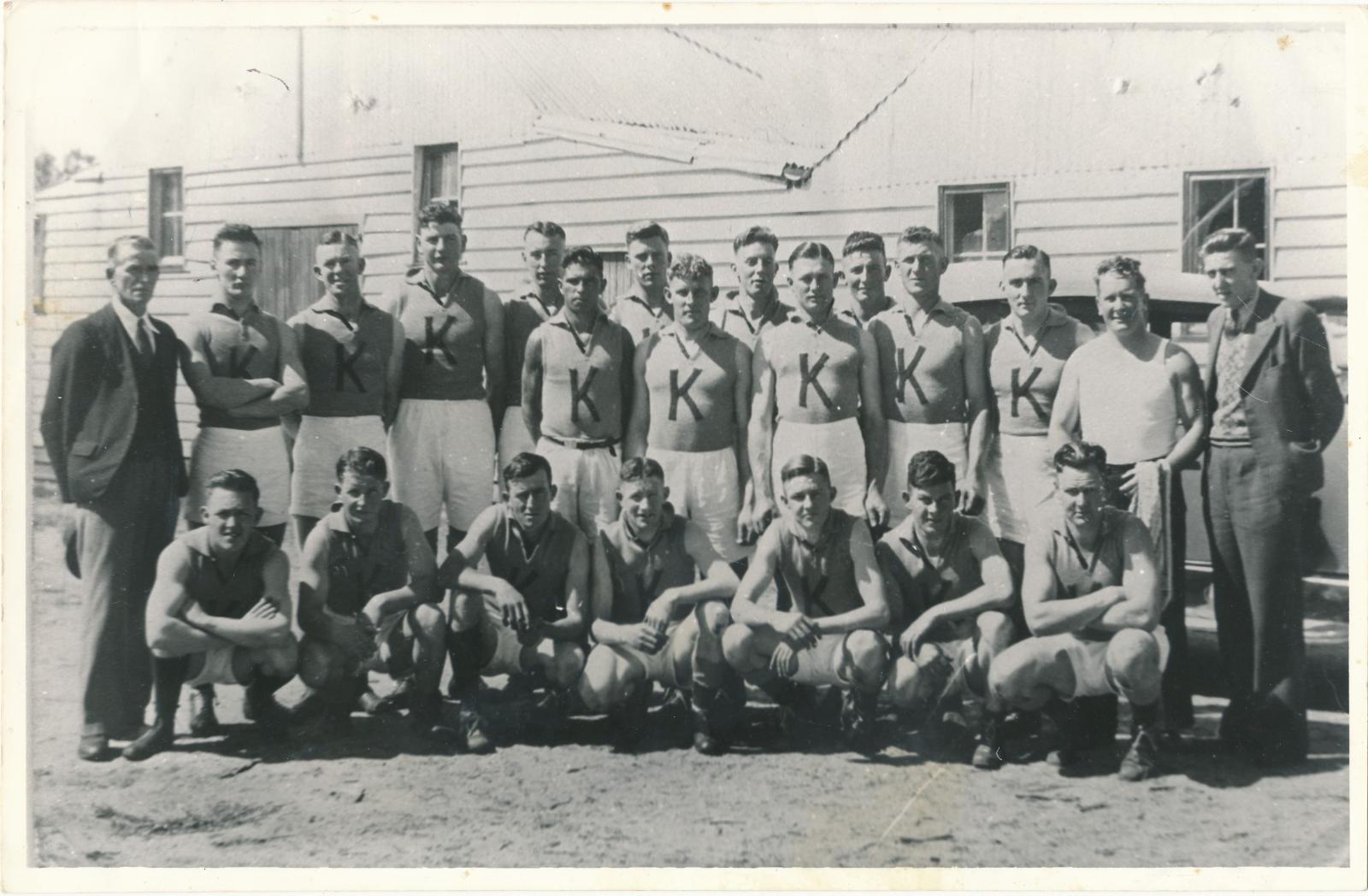 Katanning Football Carnival Team and Officials