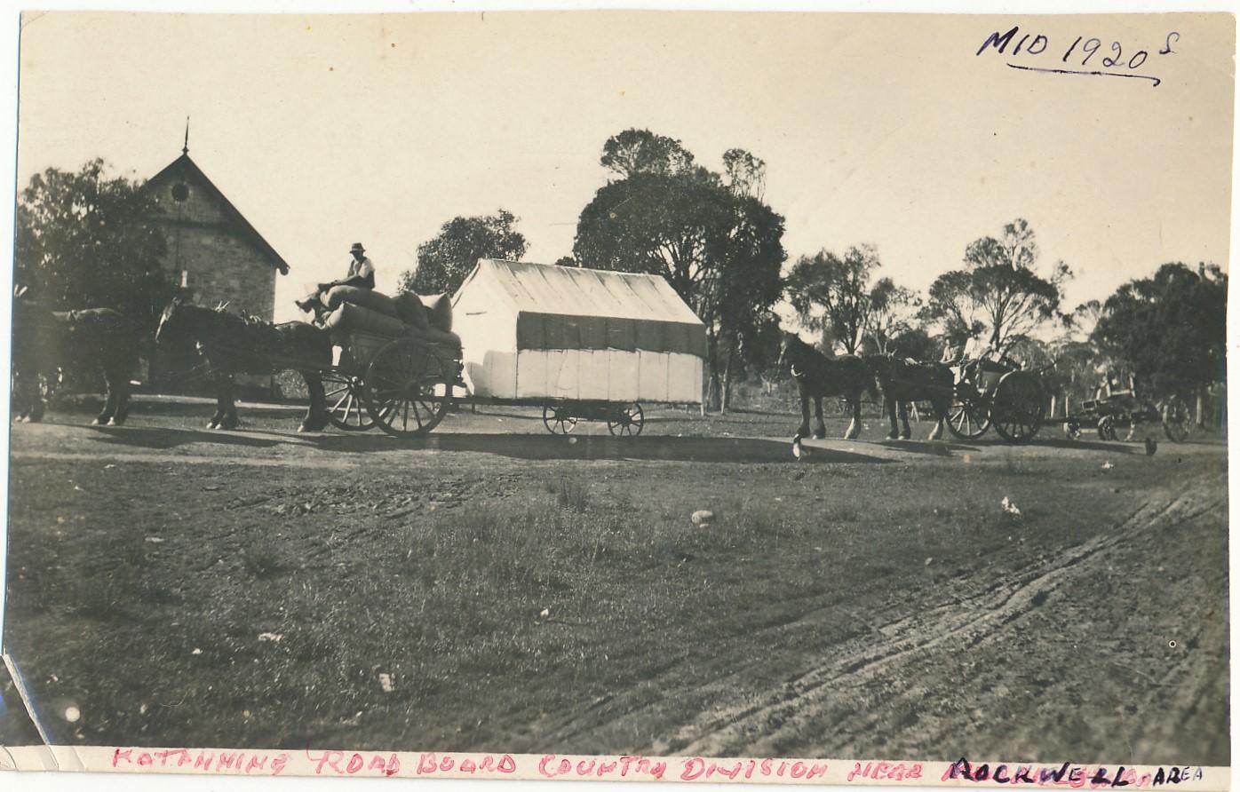 Katanning Roads Board travelling camp