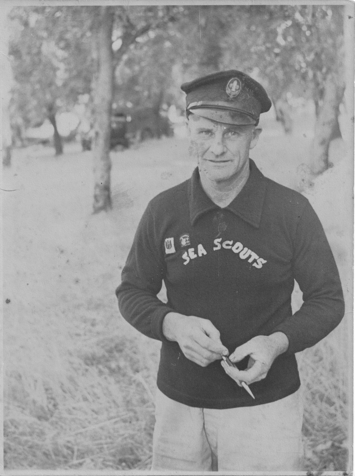 Robert Forsyth used to play these bagpipes at dances during WW2 Photo 008 BHS Archive