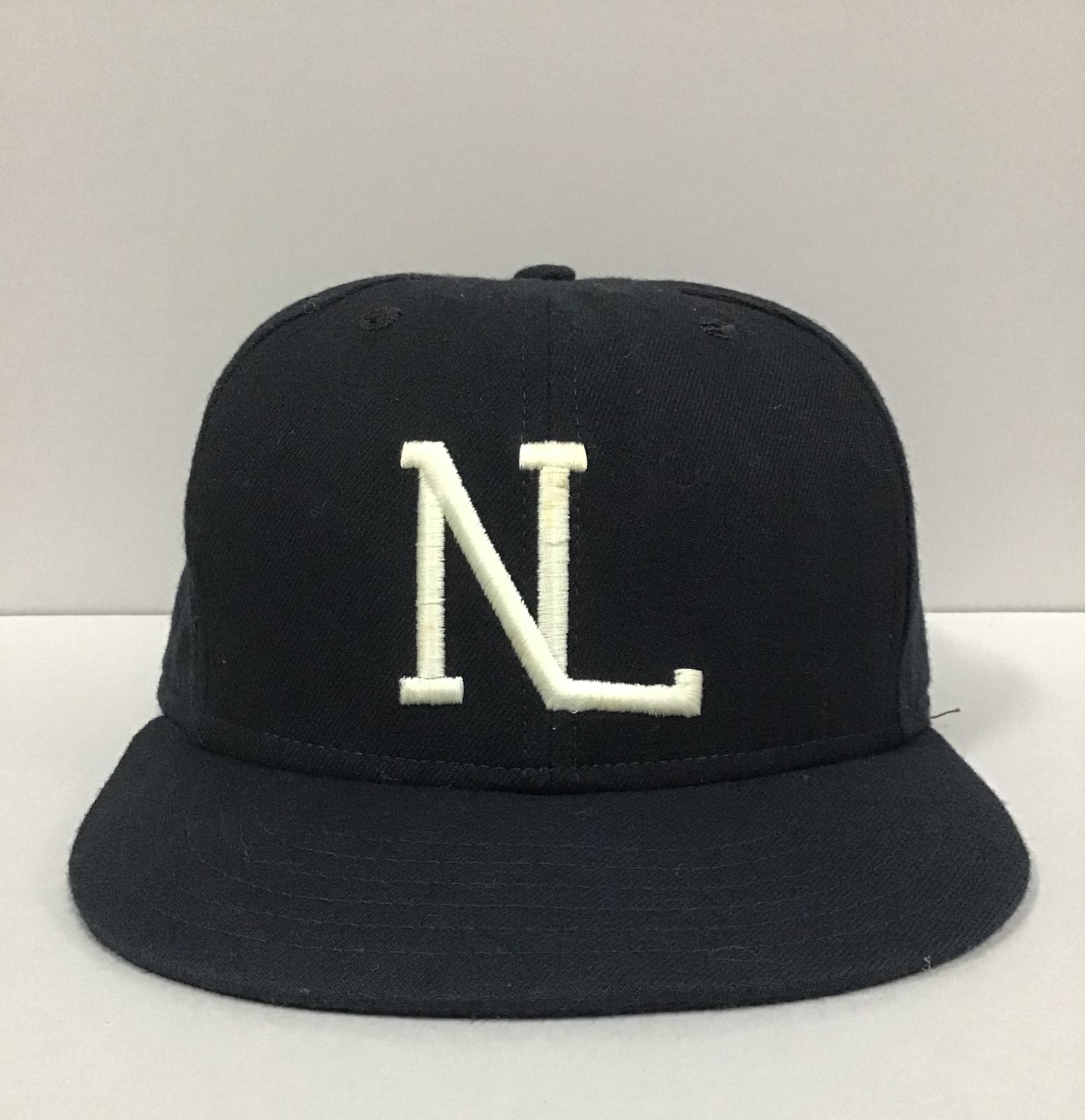 MLB National League (NL) baseball cap (front).